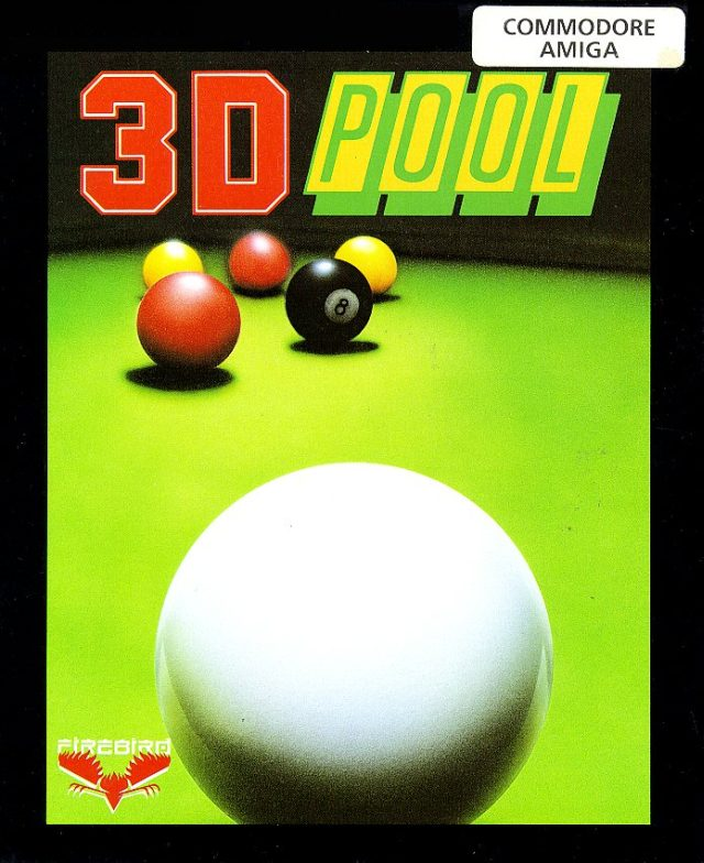 3D Pool box art for Amiga